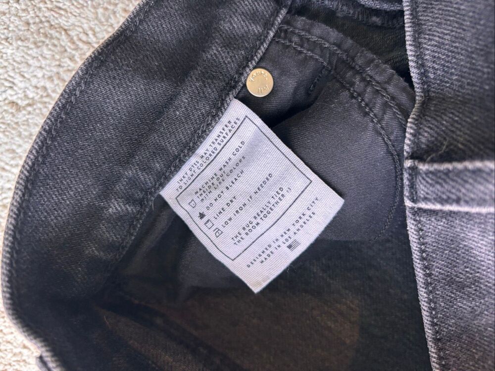 AYR The secret sauce straight leg jeans Sz 25S, $260 G4 - Picture 9 of 12